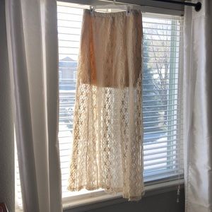 Billabong Lace Maxi Skirt